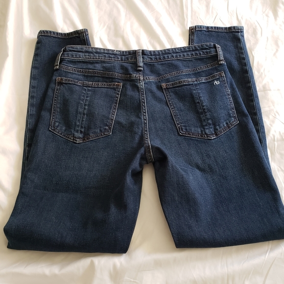 Rag & Bone Womens Mid Rise Skinny Jeans Size 28 - Picture 8 of 12